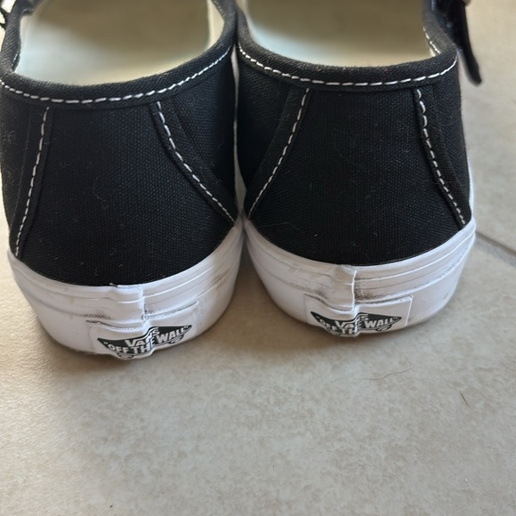 Vans Mary Jane Canvas and Rubber Sneakers in Ballerina Black - Picture 8 of 11